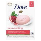 Dove Beauty Dove Pomegranate & Hibiscus Tea Rejuvenating Bar Soap - 8pk/3.75 Oz Each