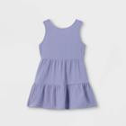 Toddler Girls' Tiered Tank Dress - Cat & Jack Purple