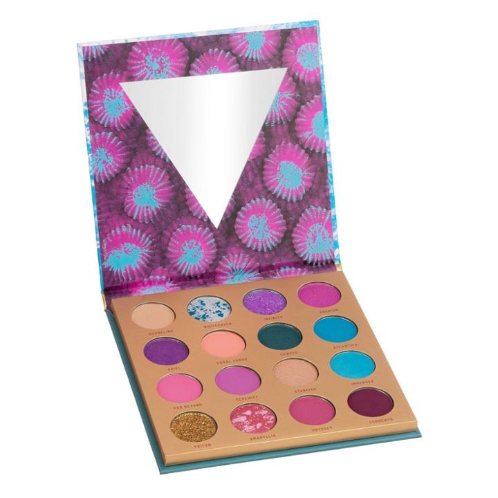 Color Story 16 Shade Pressed Pigment Eyeshadow Palette - Ocean Oasis