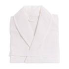 S/m Waffle Weave Bathrobe Unisex White - Linum Home Textiles