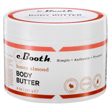 C.booth Honey Almond Women's Body Butter