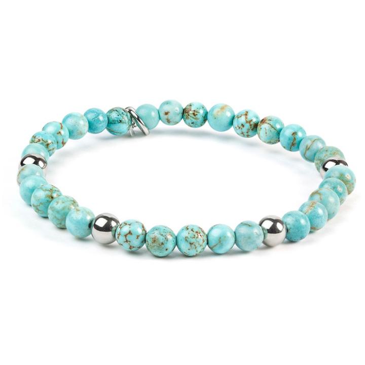 Target Elya Stainless Steel Turquoise Beaded Bracelet, Girl's