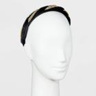 Sugarfix By Baublebar Twist Headband With Cupchain - Clear