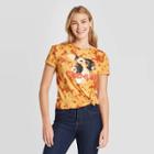Jerry Leigh Women's Gremlins Short Sleeve Graphic T-shirt - Orange