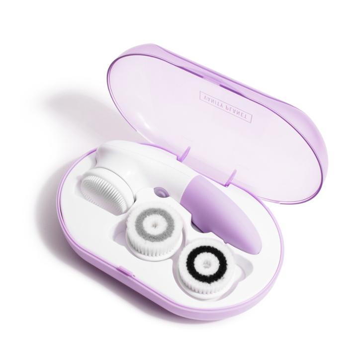 Target Vanity Planet Glowspin Facial Brush Not Ur Mom's Purple Powered Facial
