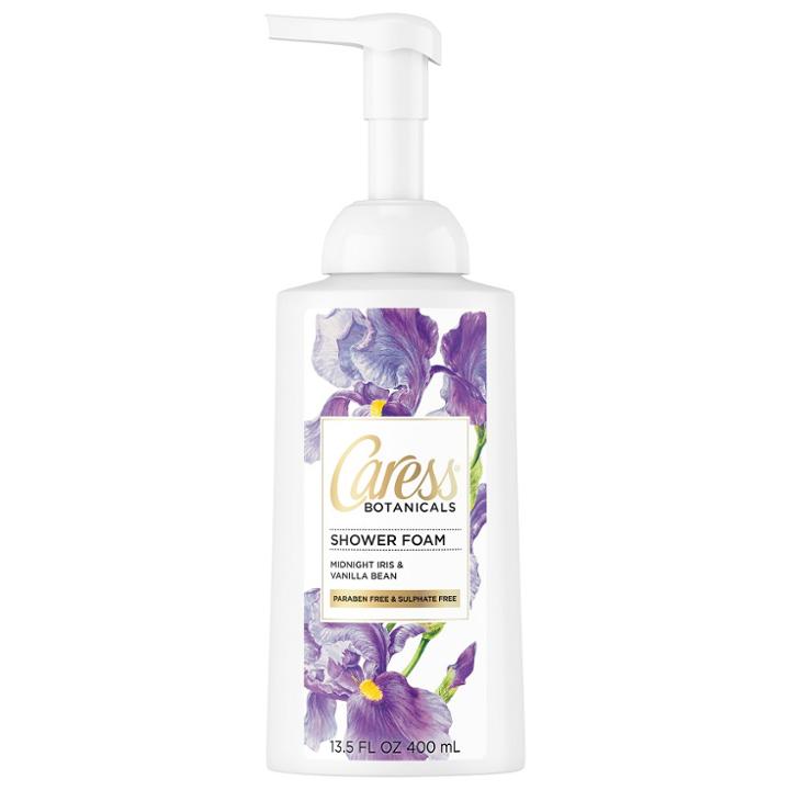 Caress Iris And Vanilla Shower Foam