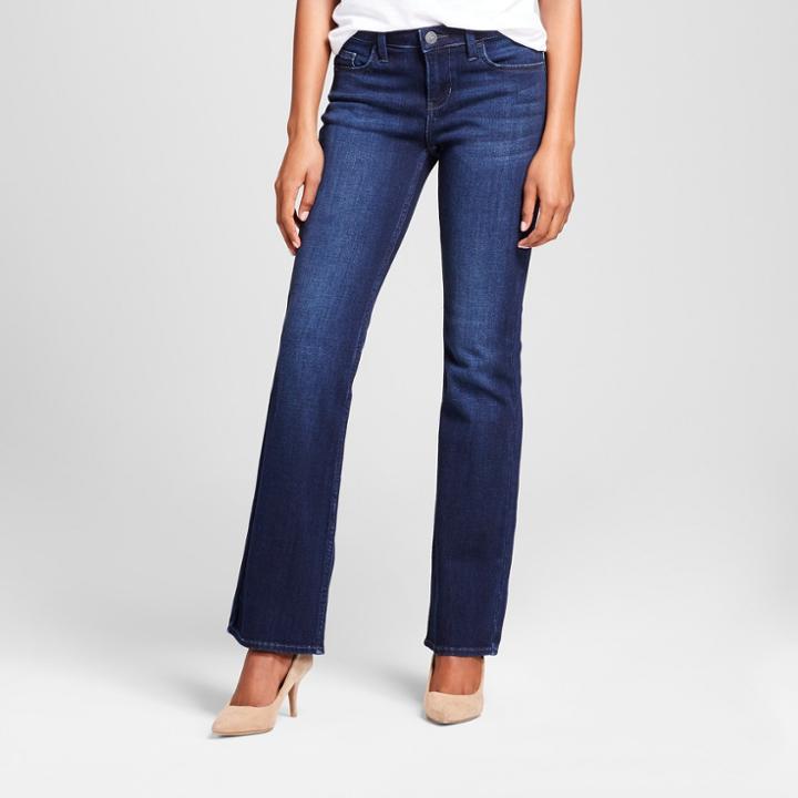 Women's Modern Fit Signature Bootcut Jeans - Crafted By Lee Dark Denim Wash