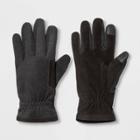 Men's Thinsulate Lined Tech Touch Synthetic Gloves - Goodfellow & Co Black M, Men's,