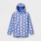 Girls' Floral Print Rain Jacket - Cat & Jack Purple