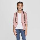 Girls' Studio Cardigan - C9 Champion Coral Pink