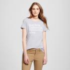 Awake Women's Minneapolis Harriet T-shirt L - Heather Gray (juniors')