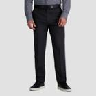 Haggar H26 Men's Premium Stretch Straight Fit Trousers - Charcoal Gray