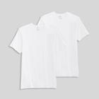 Jockey Generation Men's Modal Stretch 2pk Crew T-shirt - White