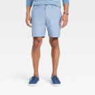 Men's 7 Flat Front Shorts - Goodfellow & Co Blue
