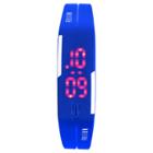 Ladies Fusion Hidden Led Digital Sportwatch - Blue