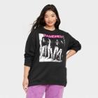 Merch Traffic Women's The Ramones Plus Size Graphic Sweatshirt - Black