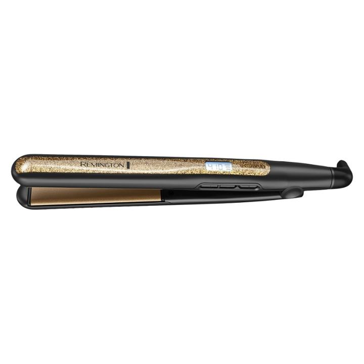 Remington 1 Flat Iron With Ultimate Ceramic Plates - Gold Glitter - S6501, Gold Black
