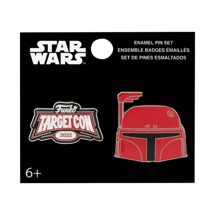 Funko Pop! Pins: Star Wars - Boba & Logo 2pk (target Exclusive)