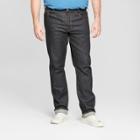 Target Men's Tall Slim Fit Raw Selvedge Denim Stretch Jeans - Goodfellow & Co Dark Rinse