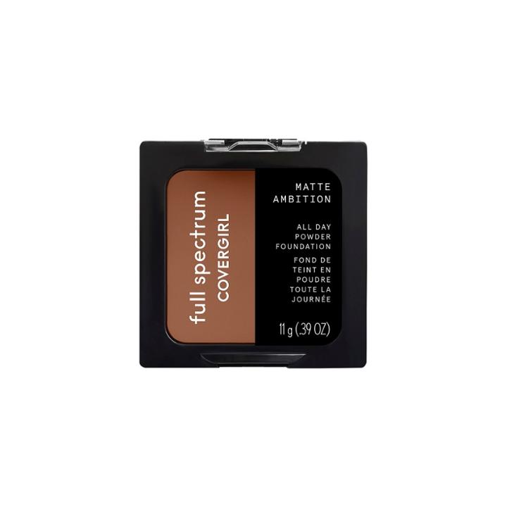 Covergirl Matte Ambition All Day Powder Foundation Deep Neutral 1 - 0.38oz, Adult Unisex
