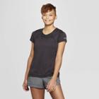 Women's Short Sleeve Running T-shirt - C9 Champion Black