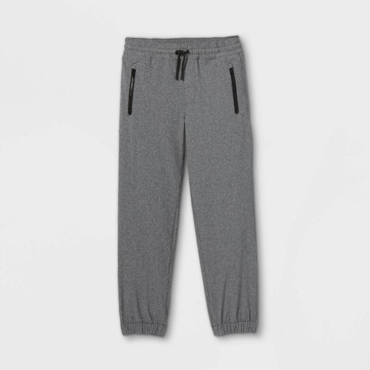 Boys' Stretch Pull-on Quick Dry Jogger Fit Pants - Cat & Jack Gray
