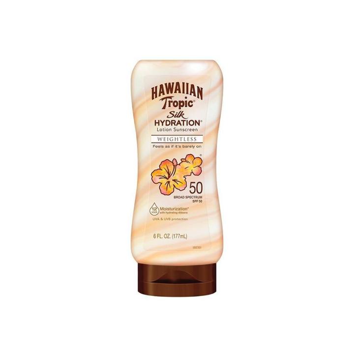 Hawaiian Tropic Silk Hydration Weightless Lotion Sunscreen -