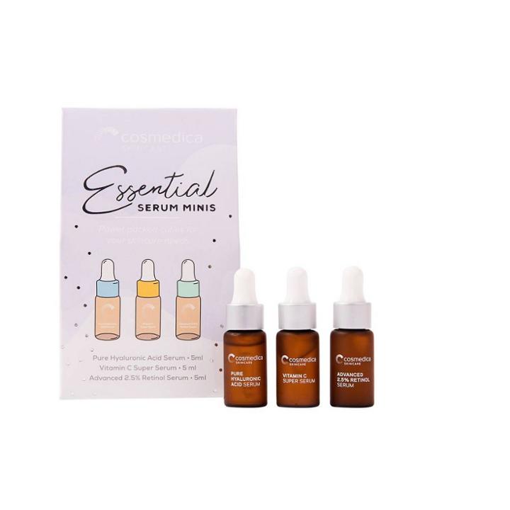 Cosmedica Skincare Essential Serum Minis Trio