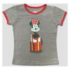 Toddler Girls' Mickey Mouse & Friends Minnie Mouse Short Sleeve T-shirt -