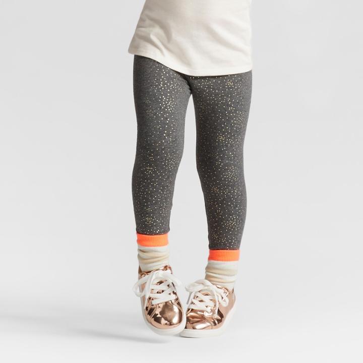 Toddler Girls' Leggings Pants - Cat & Jack Heather Gray