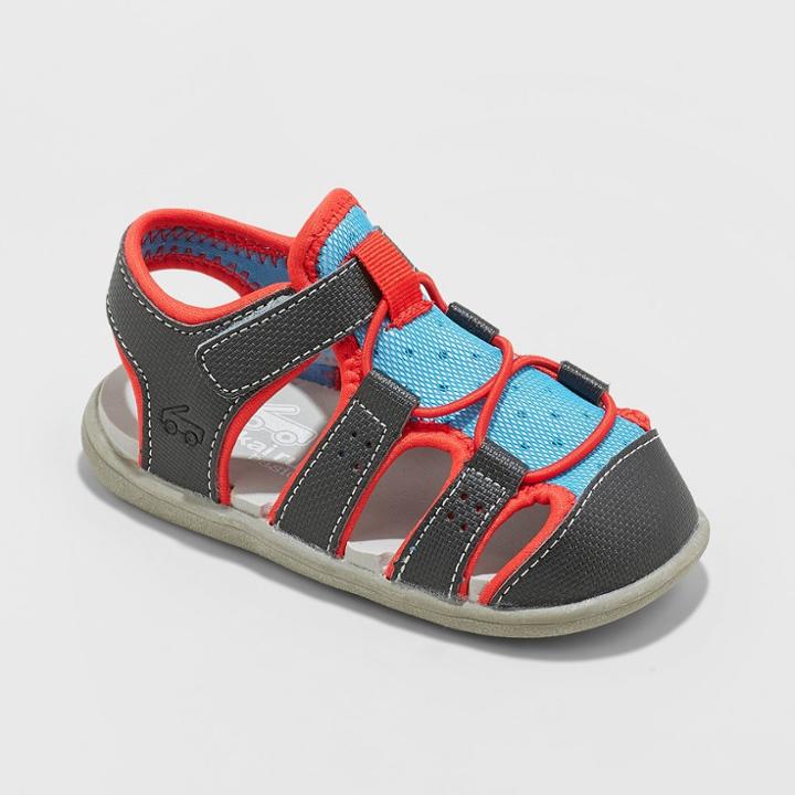 Toddler Boys' See Kai Run Basics Spencer Fisherman Sandals - Black