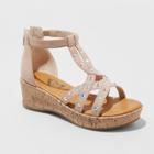 Girls' Ashlynn Wedge Sandals - Art Class Blush