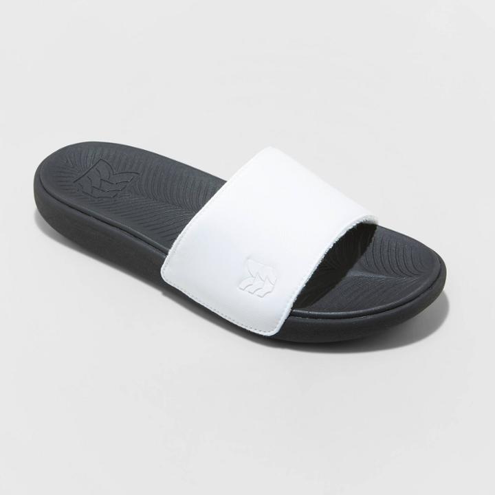 Men's Wesley Slide Sandals - All In Motion White