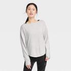 Women's Super Soft Modal Sweatshirt - All In Motion Heathered Gray