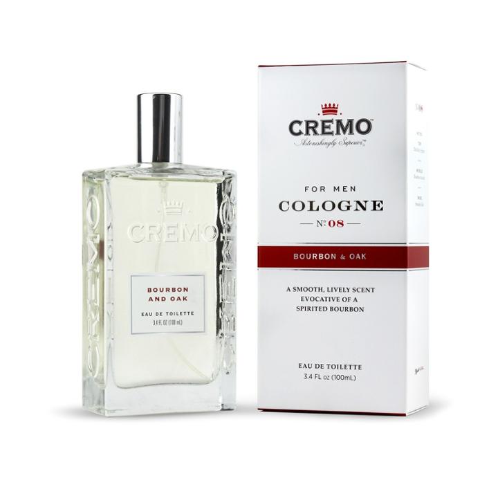 Cremo Bourbon & Oak Spray Cologne Silver Water & Birch