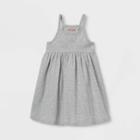 Toddler Girls' Knit Tank Dress - Cat & Jack Gray
