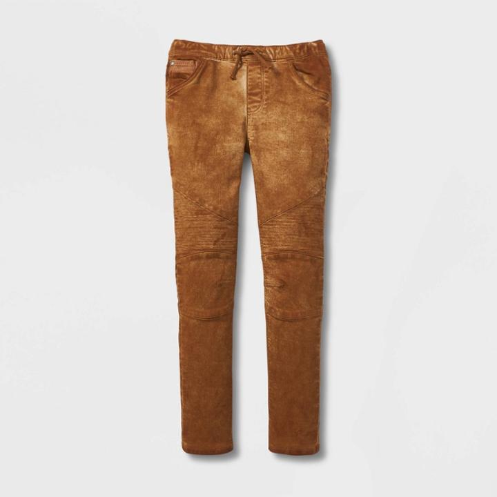 Boys' Super Stretch Super Skinny Fit Moto Jeans - Art Class Brown