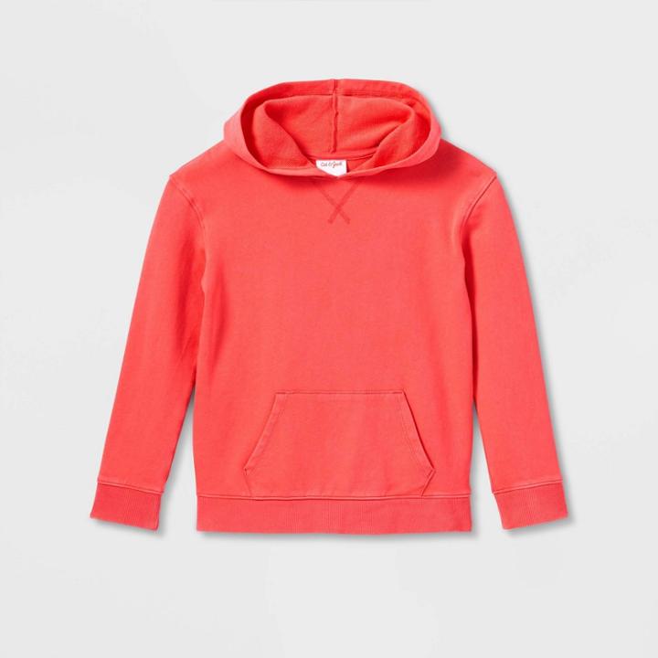 Kids' Pullover Hoodie - Cat & Jack Coral