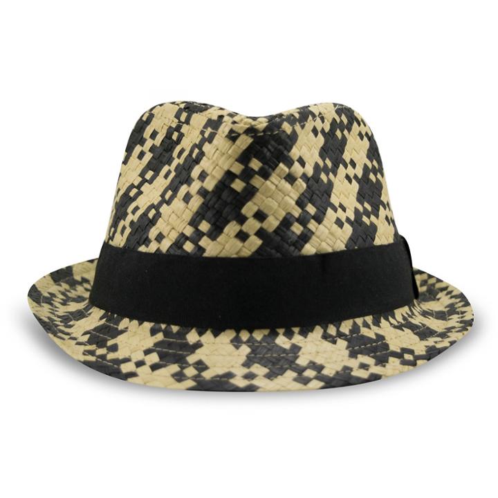 Toddler Boys' Basket Weave Fedora - Circo Neutral