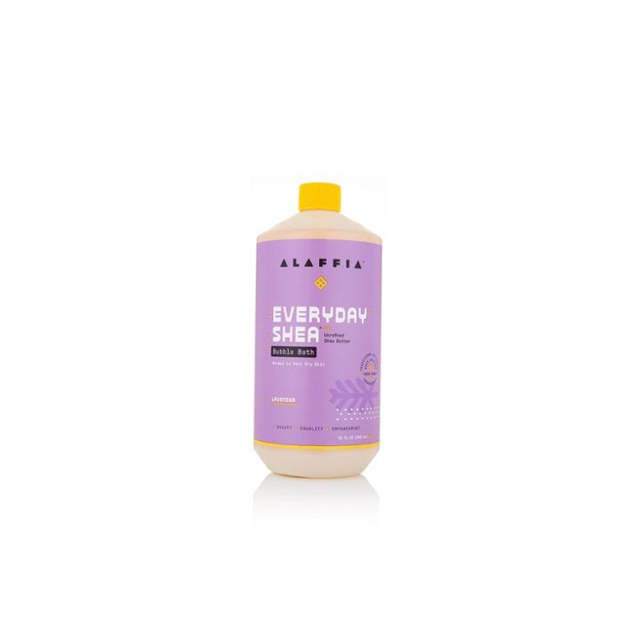 Alaffia Everyday Shea Bubble Bath - Lavender