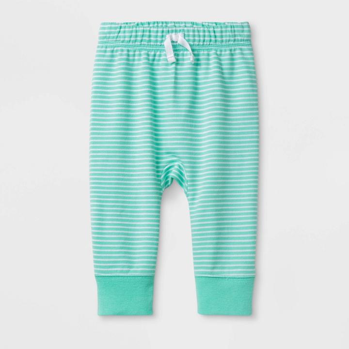 Baby Harem Knit Jogger Pants - Cat & Jack Green Newborn, Kids Unisex