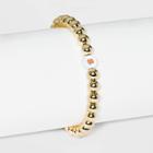 Sugarfix By Baublebar Initial 's' Stretch Bracelet - Gold
