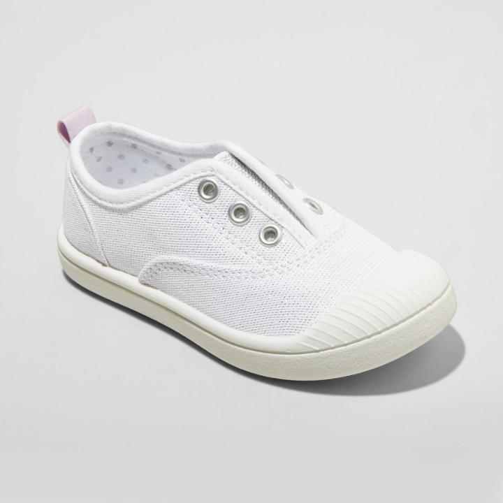 Toddler Rory Slip-on Sneakers - Cat & Jack White