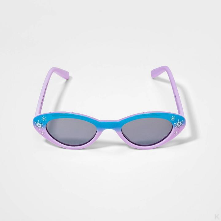 Toddler Girls' Frozen Sunglasses - Blue/purple