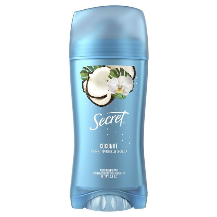 Secret Invisible Solid Women's Antiperspirant And Deodorant Coconut