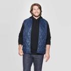 Men's Big & Tall Regular Fit Sleeveless Lightweight Vest - Goodfellow & Co Navy