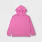 Women's Plus Size Fleece Hoodie Sweatshirt - Universal Thread Pink 1x, Women's,