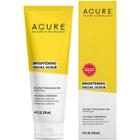 Acure Organics Unscented Acure Brilliantly Brightening Facial Scrub