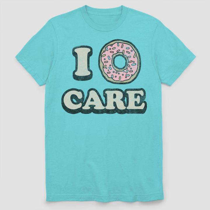 Fifth Sun Men's I Donut Care Short Sleeve Graphic T-shirt -