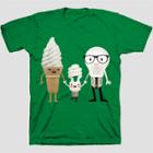 Iml Boys' Ice Cream Light Bulb Short Sleeve T-shirt - Green